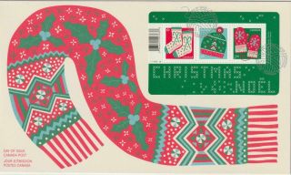 Canada Fdc 2018 3132 Christmas: Warm And Cozy