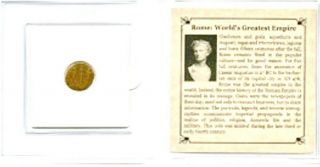 Authentic Ancient Rome,  The World’s Greatest Empire Coin Mini Album & Certificate 3