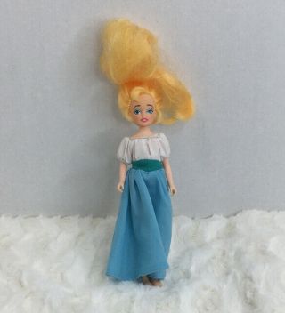 Vintage Blue Box 1993 Don Bluth Limited Thumbelina Doll In White & Blue Dress