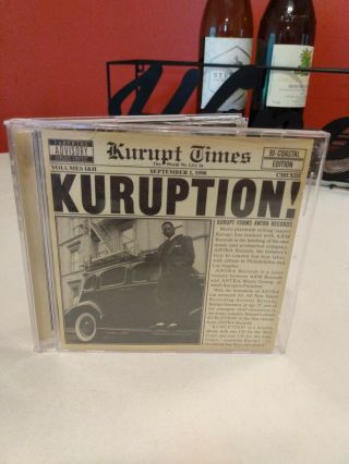 Kurupt: Kuruption (1998,  Cd) West Coast Rap,  G - Funk,  Daz Dillinger,  Dr.  Dre