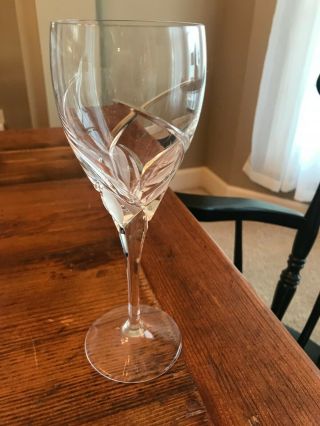 Retired Da Vinci Crystal Grosseto Pattern Red Wine Glasses 8 1/2 Stemware
