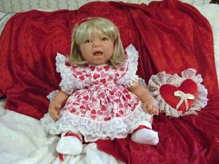 Lee Middleton,  American Beauty Doll,  Redressed " Valentine Sweetheart "