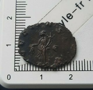 H04407 pièce de monnaie romaine antoninien a identifier qualité roman coin 2
