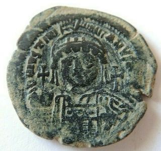 Byzantine Empire Justinian I (527 - 565) Follis