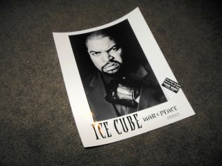 Ice Cube 1998 War & Peace Press Kit 8x10 Promo Photo Only