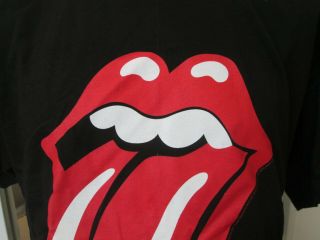 ROLLING STONES LARGE T SHIRT OFFICIAL LICENSED 2