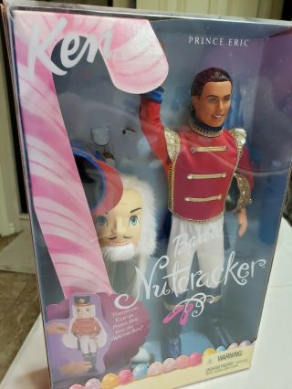 2001 Mattel Barbie In The Nutcracker Ken As Prince Eric Doll,