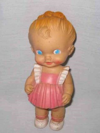 So Pretty Vintage Ruth Newton Sun Rubber Squeeze Doll