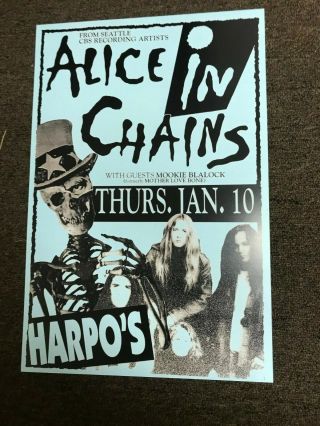Alice In Chains Mookie Blaylock (pearl Jam) Harpo 