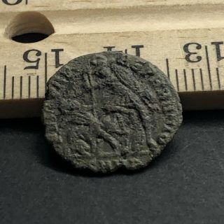 Ancient Roman Empire Copper Coin Artifact Authentic Antiquity Bible Age Old 5N 3