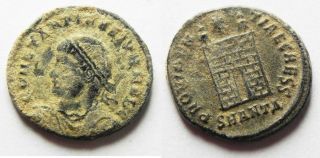 Zurqieh - As3645 - Constantine Ii Ae 3.  As Found.  Patina
