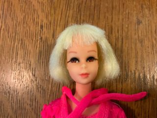 Mattel Barbie cousin 1122 Hair Happenin’s Francie in Snappy Snoozers 1238 2