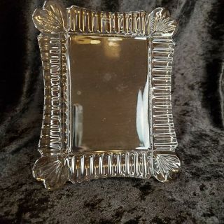 Marquis Waterford Crystal Picture Frame 3.  5 " X 5 " Photo Frame
