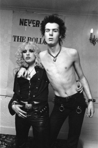 Sid Vicious & Nancy Spugen 8x10 " Photo - Sex Pistols