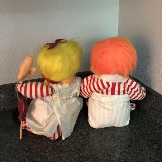 Annalee Christmas Vintage 18” Boy And Girl Dolls. 2