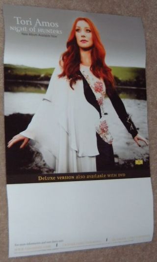Tori Amos Poster - Night Of The Hunters - Promo Poster - 11 X 17 Inches
