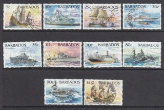 Barbados 1994 Ships Part Set Fine