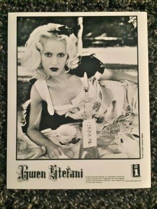 Gwen Stefani Promo Only B&w 8x10 Publicity Photo Rare 2004 No Doubt L.  A.  M.  B.