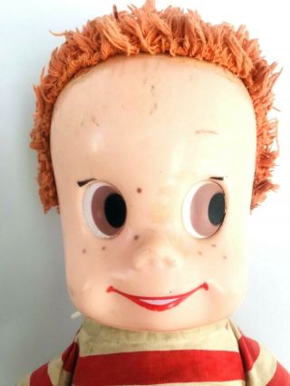Vintage Matty Mattel Talking Doll Pullstring Cloth & Hard Plastic 17 " Tall