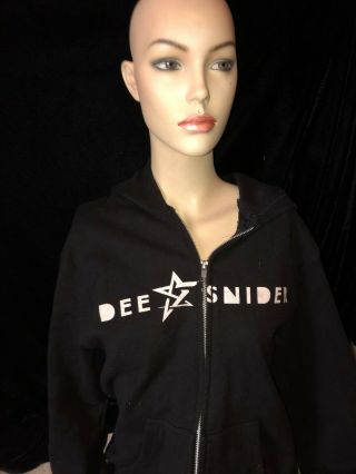 Dee Snider Zip Up Hoodie Small S We Are The Ones Twisted Sister
