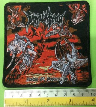 Immolation Woven Patch Death Metal Deicide Morbid Angel Massacre Malevolent C