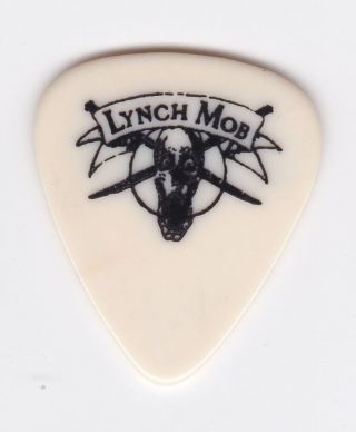 1990 Lynch Mob Anthony Esposito Signature Logo Guitar Pick