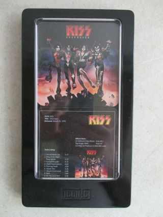 Kiss Rock Band Set Of Six Kiss Destroyer Drink Coasters Iconic Concepts