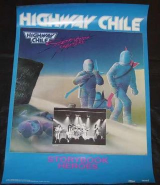 Highway Chile - Storybook Heroes 1983 Promo Poster