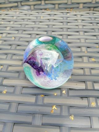 Caithness Crystal Glass Pretty Paperweight