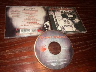 Great White – Back To The Rhythm (cd,  2007) Shrapnel Records