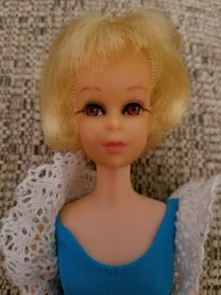 Vintage Francie Doll - Hair Happenin’ Doll with dress/shoes 2