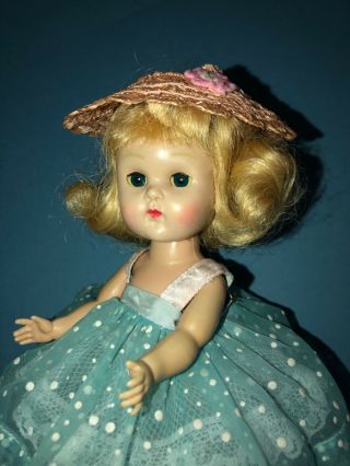 Vintage Vogue Ginny Doll In Her Medford Tagged Bon Bon Dress