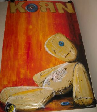 Rolled 2000 Korn Overstuffed Pinup Poster Funky Posters 6203 22 X 32