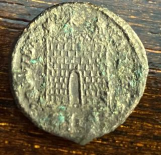 Constantine The Great “campgate " Roman Coin.  Fine,  Fine Coin