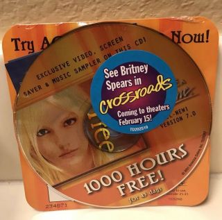 Britney Spears Aol Disc Cd
