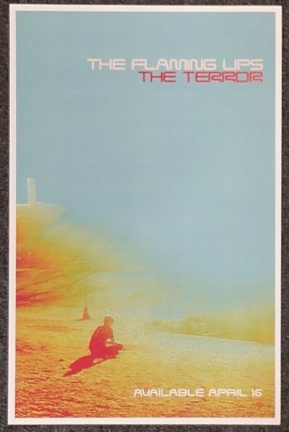 The Flaming Lips The Terror 2013 Promo Poster