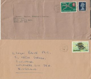 X4534 Barbados Ten Different Covers Postcard Mainly Uk; 1969 - 2007