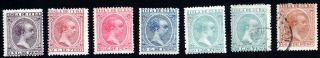 South America 1896 - 97 Group Of Stamps Mi 908 - 102,  104 Mh/used Cv=26.  6€