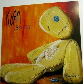Korn 1999 Double Sided Promo Poster Flat - Issues