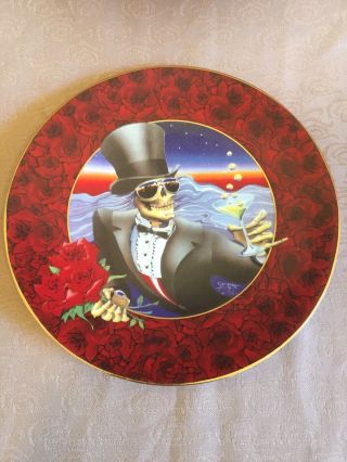 Limited Edition Grateful Dead Hamilton Plate “one More Saturday Night” By Mouse