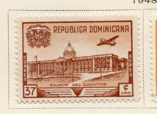 Dominican Republic 1948 Early Issue Fine Hinged 37c.  168484