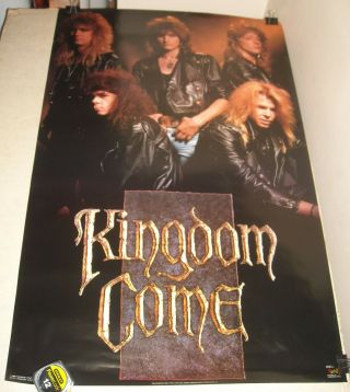 Rolled 1988 Funky Posters 3179 Kingdom Come Metal Hair Band Photo Pinup Poster