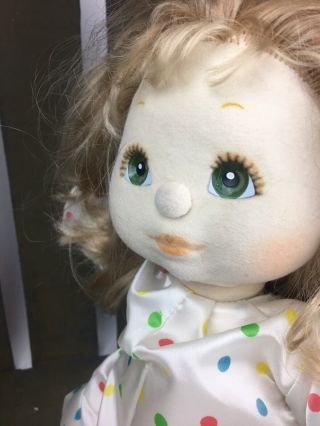 Vintage 1985 My Child Doll with Blonde Hair & Green Eyes 1985 3