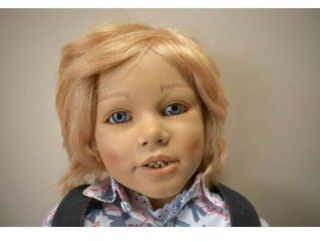 Vintage Annette Himstedt Kasimir Doll 1146 Spain W/box 30 " (820d)