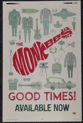 The Monkees Good Times 2016 Promo Poster