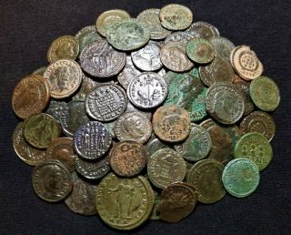 One Premium Quality Authentic Ancient Roman Empire Bronze Coin
