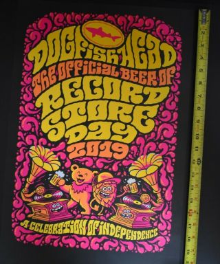 Record Store Day 2019 Dogfish Head 14x21 Full Color Poster