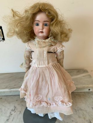 20” Antique German Doll Marked,  “d 1/2 Made In Germany,  8 1/2,  167.  ”