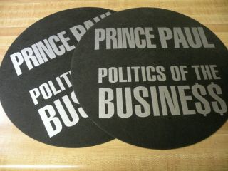 Prince Paul Politics Of The Business Promotional Scratch Pad Slip Mat (2)
