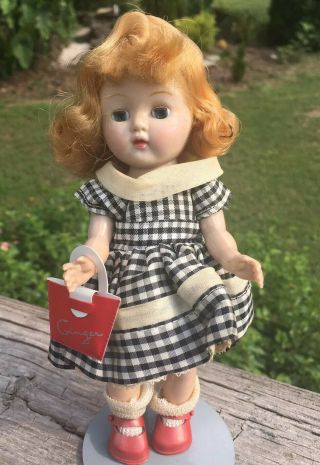 Vintage 8 " Cosmopolitan Ginger Doll With Outfit